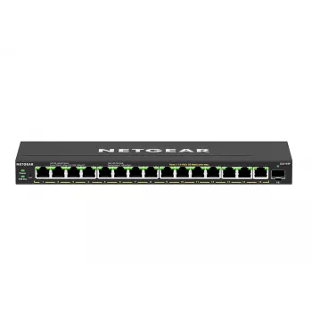 NETGEAR GS316EP-100PES sieťový switch Managed Gigabit Ethernet (10/100/1000) Power over Ethernet (PoE) čierna