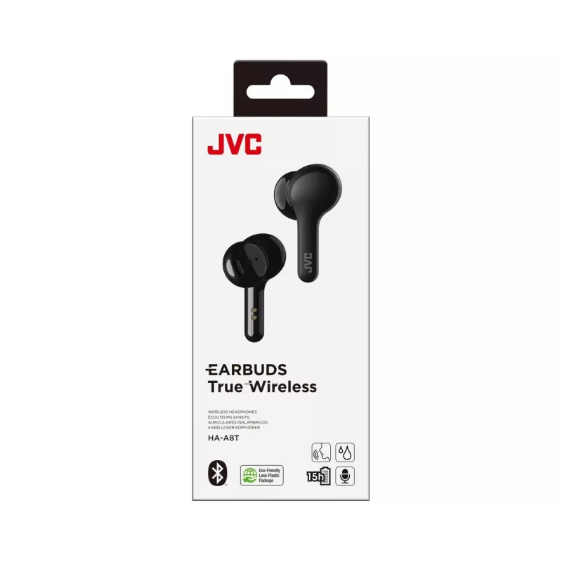 JVC HA-A8T-B slúchadlá True Wireless Stereo (TWS) In-Ear hudba čierna
