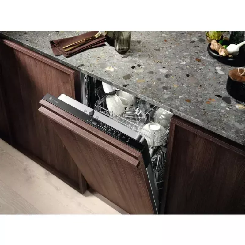 Vstavaná umývačka riadu Electrolux EEA12100L — 9 jedálenských súprav, 49 dB, 45 cm úzka
