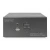 DIGITUS KVM Switch, 2 porty, duálny displej, 4K, HDMI