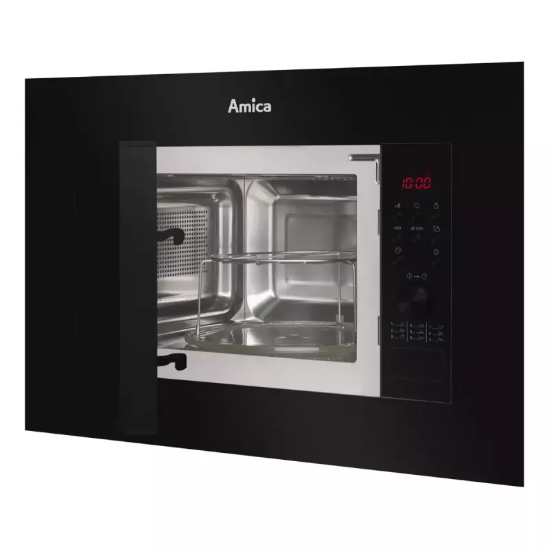 Vstavaná mikrovlnná rúra Amica AMGB20E2GB, 800 W, 20 L