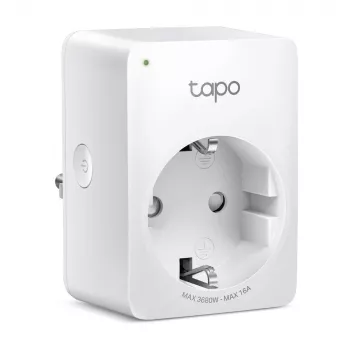 TP-Link Tapo Mini Smart Wi-Fi zásuvka, monitorovanie energie, interiér, biela, domov, kancelária, stav, Android, iOS, bezdrôtová