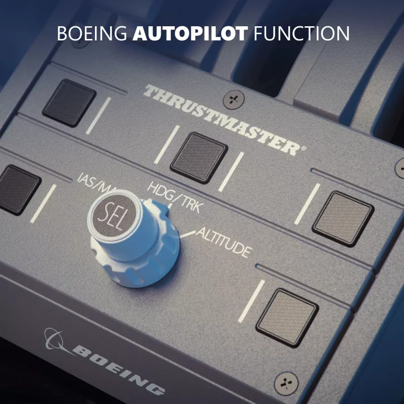 Thrustmaster TCA Quadrant Boeing Edition sivý USB joystick PC, Xbox, Xbox One X, Xbox Series S