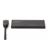 DIGITUS Ultra Slim HDMI splitter, 1x4, 4K/60Hz HDR, HDCP 2.2, 18 Gbps, napájaný Micro USB