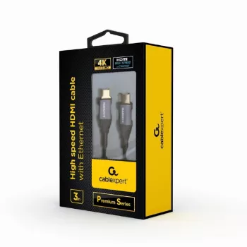 GEMBIRD High Speed HDMI kábel s Ethernet – Premium séria, 3,0 m
