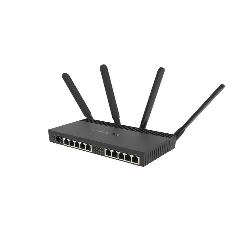 MIKROTIK Wireless Router - Rb4011igs+5hacq2hnd-ingigabit Ethernet Dual-band (2.4 GHz / 5 GHz) čierny