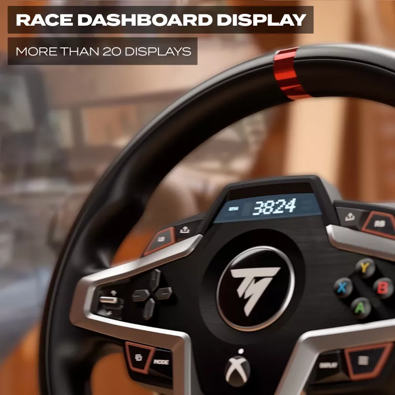 Thrustmaster T248X pretekársky volant s pedálmi, Xbox/PC, čierny