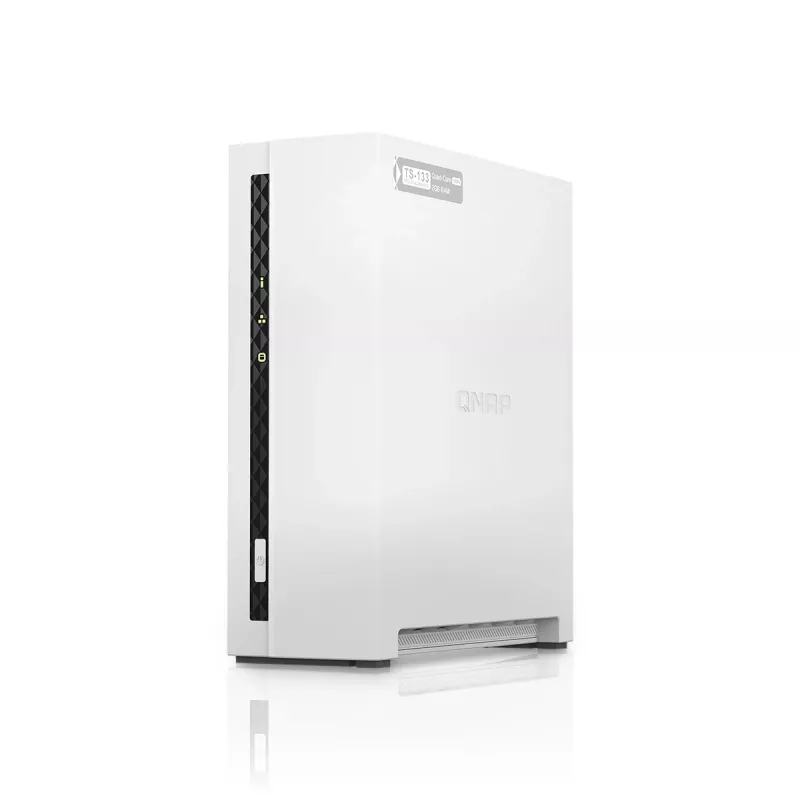QNAP TS-133 NAS/Storage server Tower Cortex-A55 2 GB DDR4 0 TB QNAP Turbo System biely