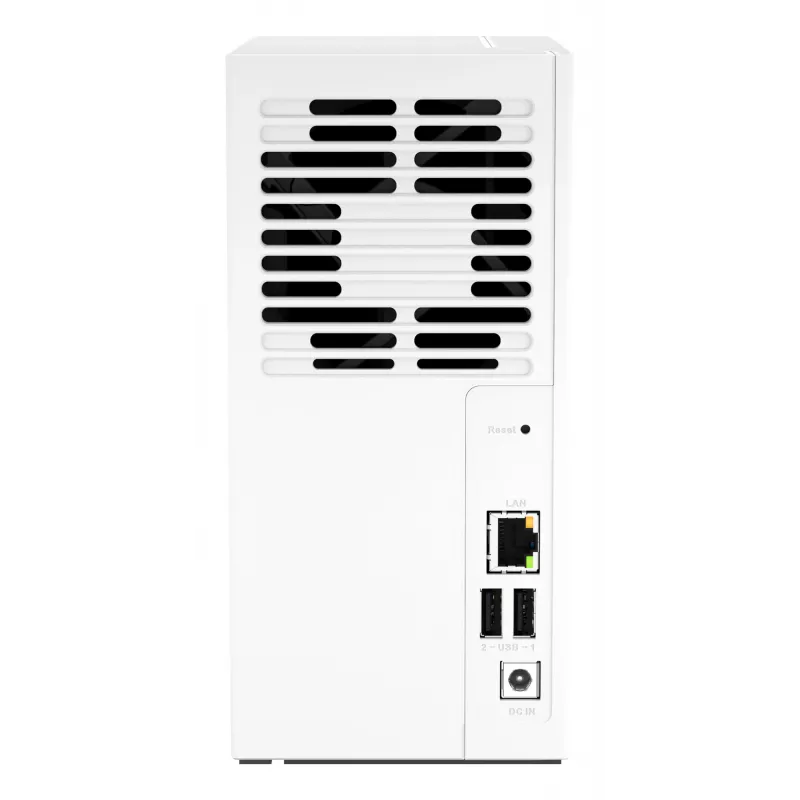 QNAP TS-233 NAS/Storage server Tower ARM Cortex-A55 2 GB 0 TB QNAP QTS biely