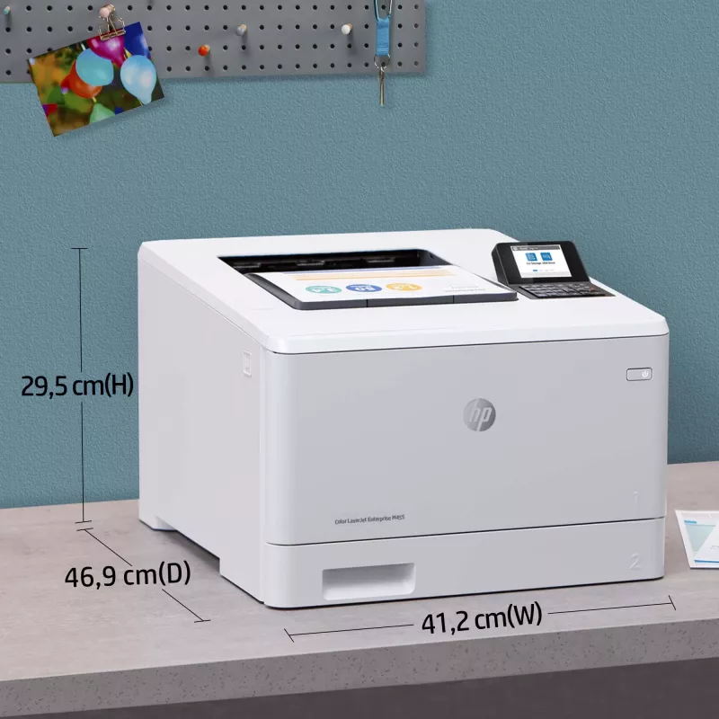 HP Color LaserJet Enterprise M455dn, laser, farba, 600 x 600 DPI, A4, 27 ppm, obojstranná tlač