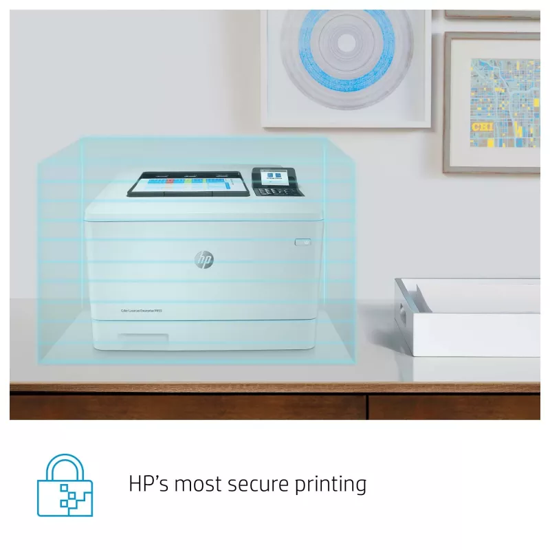 HP Color LaserJet Enterprise M455dn, laser, farba, 600 x 600 DPI, A4, 27 ppm, obojstranná tlač