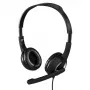 Hama Essential HS 300 headset káblový Head-band hovory/hudba sivý