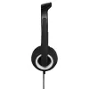 Hama Essential HS 300 headset káblový Head-band hovory/hudba sivý