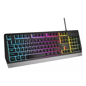GENESIS Rhod 300 RGB klávesnica Gaming USB QWERTY angličtina čierna