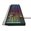 GENESIS Rhod 300 RGB klávesnica Gaming USB QWERTY angličtina čierna