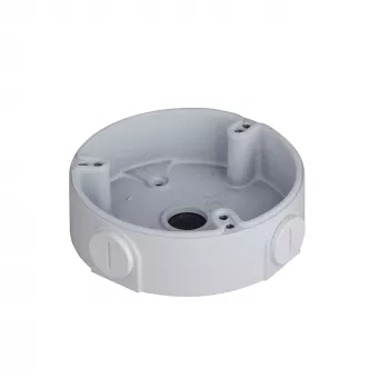 Zásuvka DAHUA PFA136 — biela, závit 1/2 palca, Ø11 cm, výška 33,5 mm, max. zaťaženie 1 kg