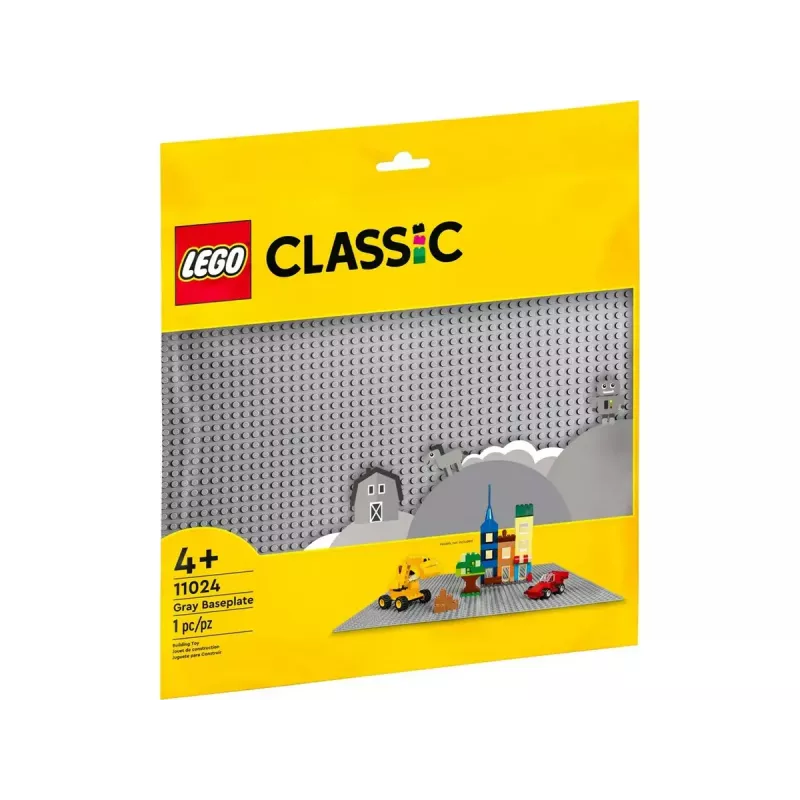 LEGO stavebná doska 11024 — Classic sivá základná doska 48x48 výstupkov (380 × 380 mm)