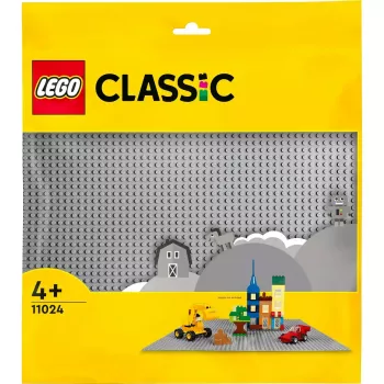 LEGO stavebná doska 11024 — Classic sivá základná doska 48x48 výstupkov (380 × 380 mm)