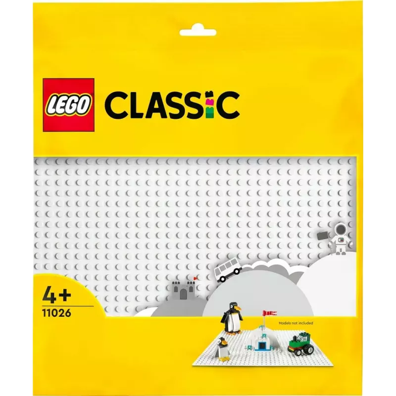 Stavebná doska LEGO 11026 — základná doska 32x32 výstupkov, biela