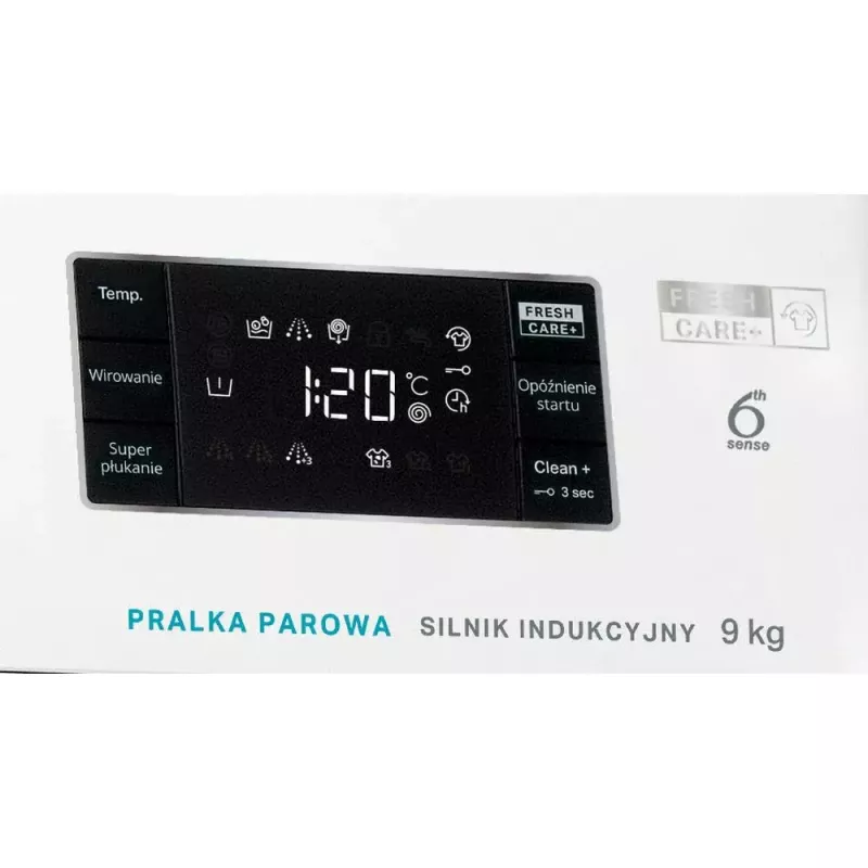 Whirlpool FFB 9258 SV PL voľne stojaca práčka, plnená spredu, 9 kg, 1200 ot./min, biela