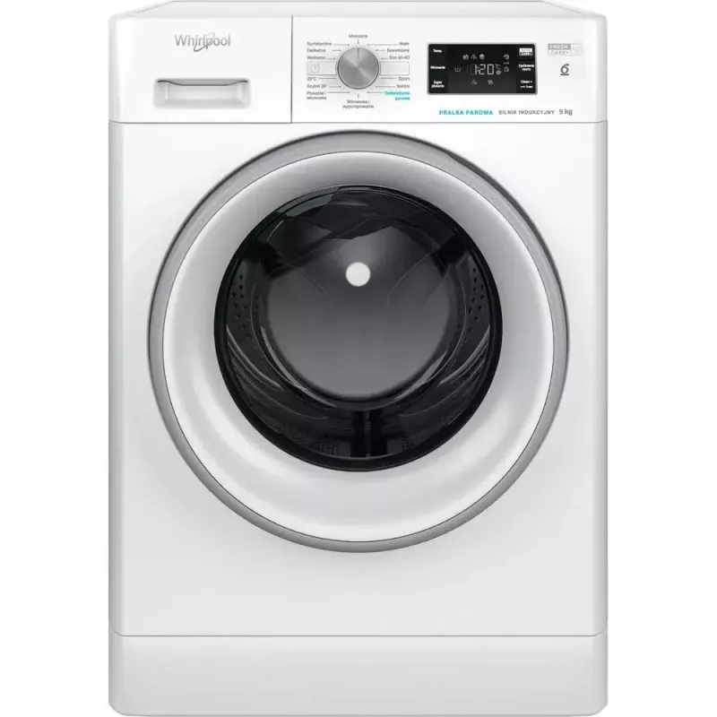 Whirlpool FFB 9258 SV PL voľne stojaca práčka, plnená spredu, 9 kg, 1200 ot./min, biela