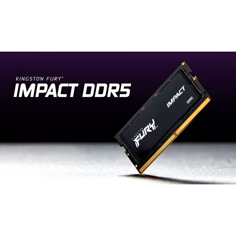 Kingston Technology FURY 32GB 4800MT/s DDR5 CL38 SODIMM (sada 2) Impact