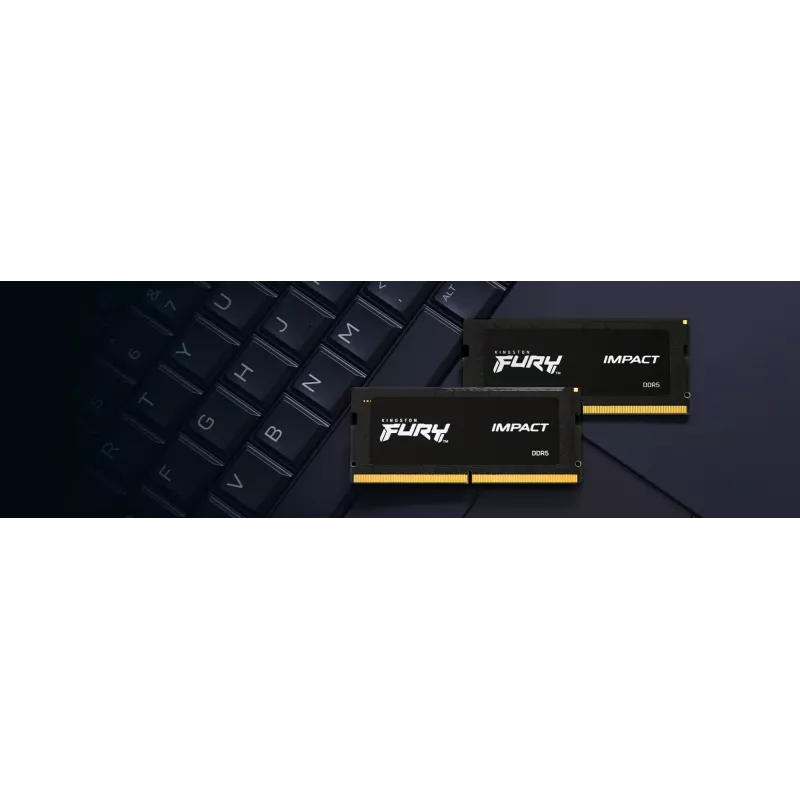 Kingston Technology FURY 32GB 4800MT/s DDR5 CL38 SODIMM (sada 2) Impact
