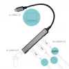 i-tec kovový USB-C HUB 1x USB 3.0 + 3x USB 2.0, USB 3.2 Gen 1 (3.1 Gen 1) Type-C, USB 2.0, USB 3.2 Gen 1 (3.1 Gen 1) Type-A, metalický, kov, 0,19 m, Android
