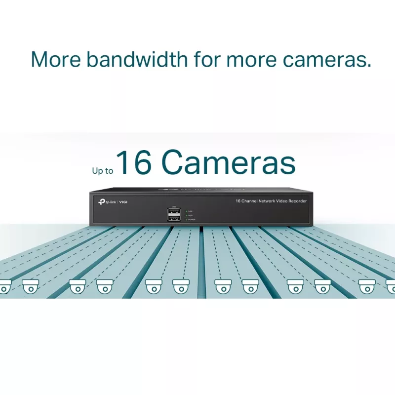 TP-Link VIGI 16-kanálový sieťový videorekordér