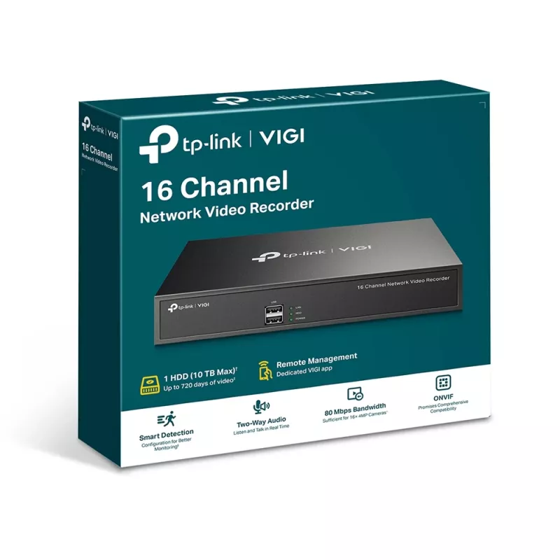 TP-Link VIGI 16-kanálový sieťový videorekordér
