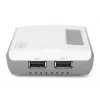 DIGITUS 2-portový USB 2.0 WLAN sieťový server NAS USB hub tlačový server