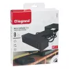 Legrand 049430 predlžovací kábel 2 m 8 AC zásuviek interiér čierny