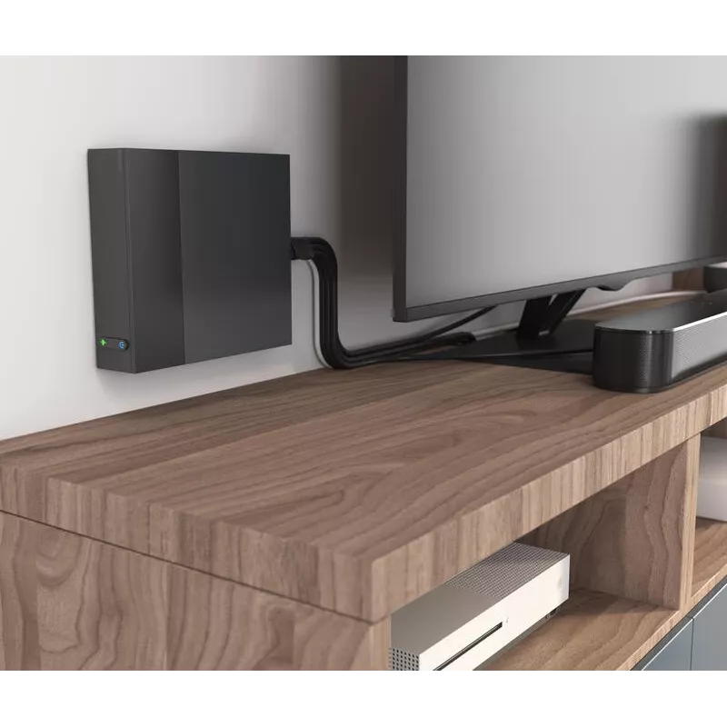 Legrand 049430 predlžovací kábel 2 m 8 AC zásuviek interiér čierny
