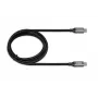 USB-C na USB-C kábel IBOX IKUMTC31G2 USB 3.2 Gen 2, 1 m, čierny