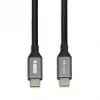 USB-C na USB-C kábel IBOX IKUMTC31G2 USB 3.2 Gen 2, 1 m, čierny