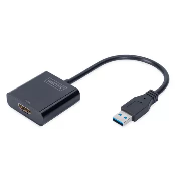 DIGITUS USB 3.0 na HDMI adaptér vstup USB, výstup HDMI, rozlíšenie až do 1080p