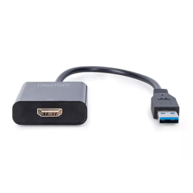 DIGITUS USB 3.0 na HDMI adaptér vstup USB, výstup HDMI, rozlíšenie až do 1080p