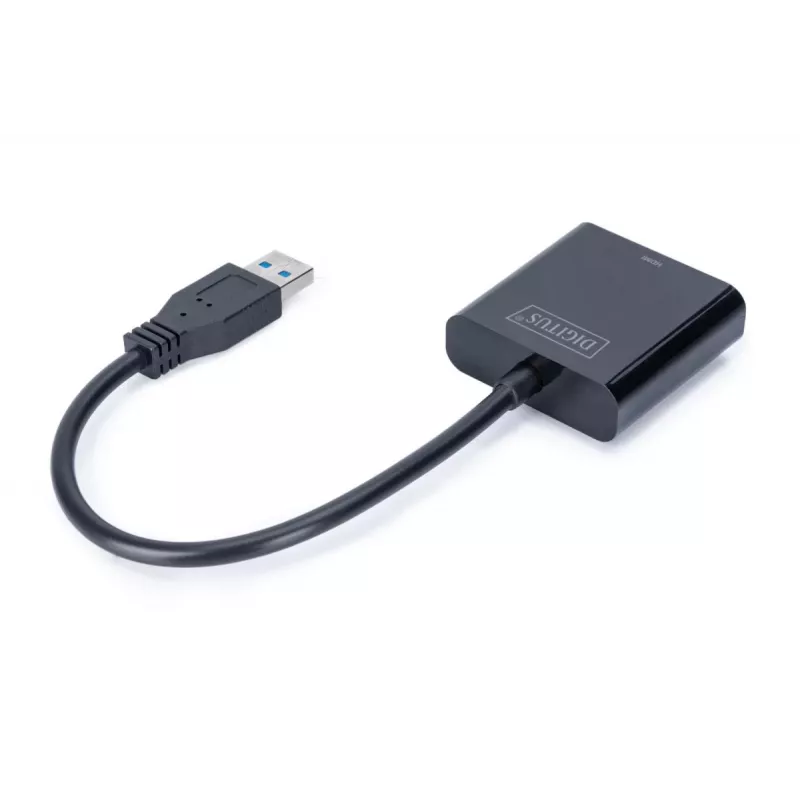 DIGITUS USB 3.0 na HDMI adaptér vstup USB, výstup HDMI, rozlíšenie až do 1080p