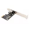 Digitus Gigabit Ethernet PCI Express sieťová karta DN-10130-1 káblová 1000 Mbit/s čierna