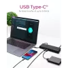 ICY BOX IB-DK2245AC káblová USB 3.2 Gen 1 (3.1 Gen 1) Type-C čierny