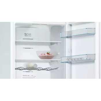 Bosch Serie 4 KGN36VWED chladnička s mrazničkou voľne stojaca 326 L biela