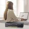 Zyxel GS1915-8 Managed L2 Gigabit Ethernet (10/100/1000) čierna