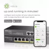 Zyxel GS1915-8 Managed L2 Gigabit Ethernet (10/100/1000) čierna