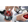 Bosch BBS712A akumulátorový vysávač / elektrická metla 2-in-1 tyčový vysávač akumulátor suchý hygienický filter bez vrecka 0,3 L grafit