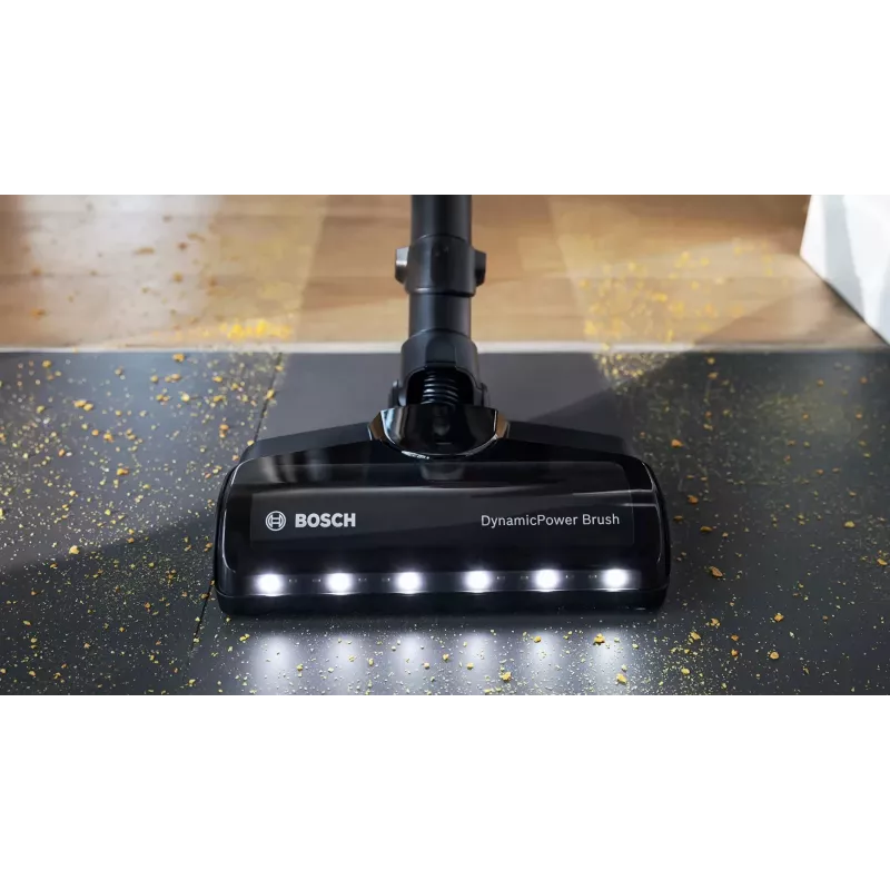Bosch BBS712A akumulátorový vysávač / elektrická metla 2-in-1 tyčový vysávač akumulátor suchý hygienický filter bez vrecka 0,3 L grafit
