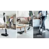 Bosch BBS712A akumulátorový vysávač / elektrická metla 2-in-1 tyčový vysávač akumulátor suchý hygienický filter bez vrecka 0,3 L grafit