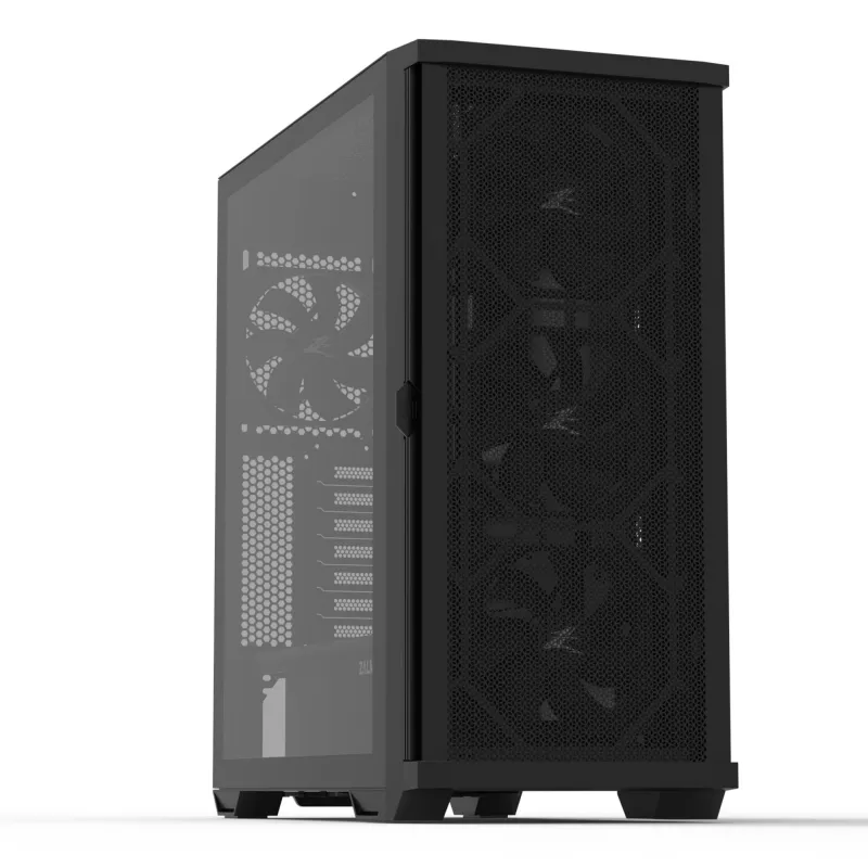 Zalman Z10 počítačová skriňa Midi-Tower čierna