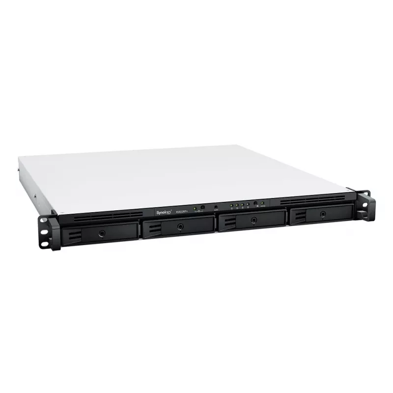 SYNOLOGY Rack Station RS822RP+ 1U 4-Bay NAS Server Barebone s redundantným napájacím zdrojom