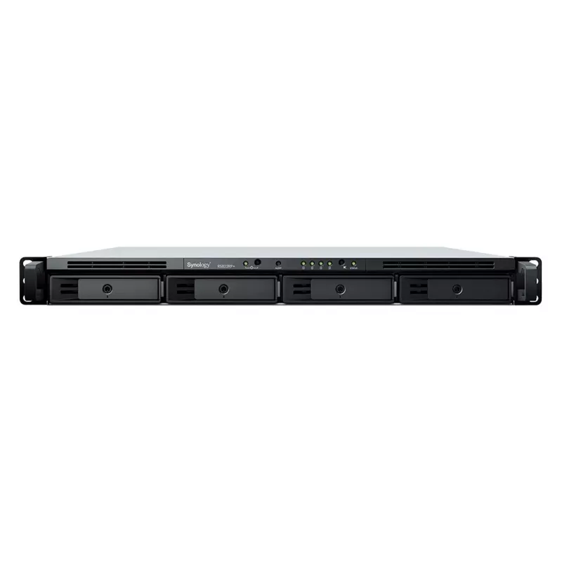 SYNOLOGY Rack Station RS822RP+ 1U 4-Bay NAS Server Barebone s redundantným napájacím zdrojom