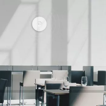 TP-Link Omada AX3000 stropný WiFi 6 access point, 2,4 GHz, 5 GHz, 2976 Mbit/s, HTTPS, SNMP, SNMPv2, SNMPv3, SSH, WPA, WPA2, WPA3, 10/100/1000 Mbit/s